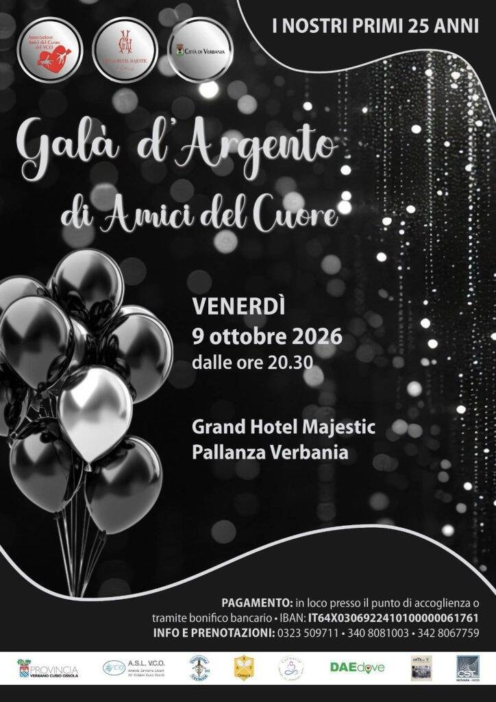 GALA' D' ARGENTO DI AMICI DEL CUORE 