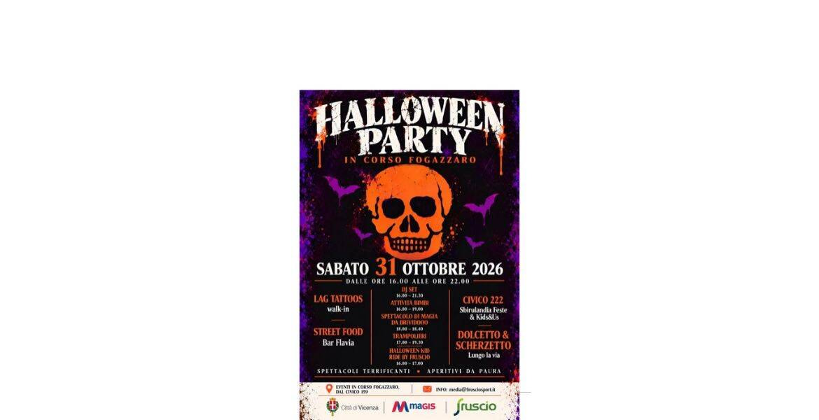 Halloween Party 2026 - V edizione 