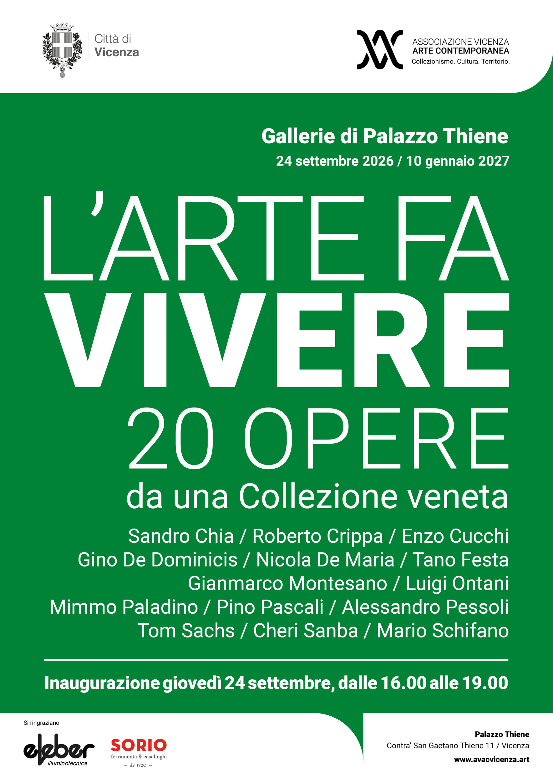 Mostra "L'arte fa vivere" 