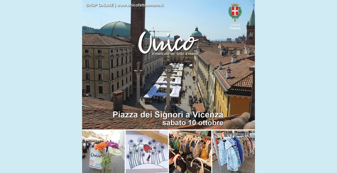 Unico - Il mercato del fatto a mano: 10 ottobre 2026 