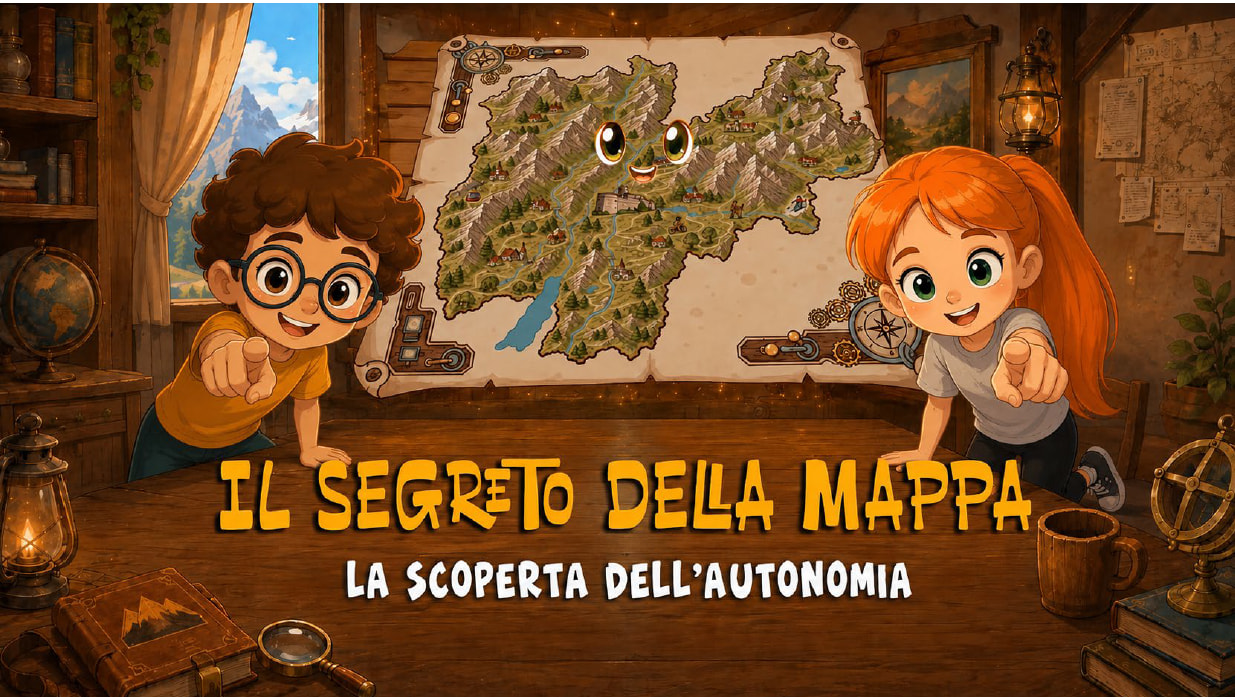 immagine cartone alla scoperta della mappa