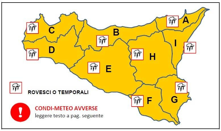 allerta arancione 