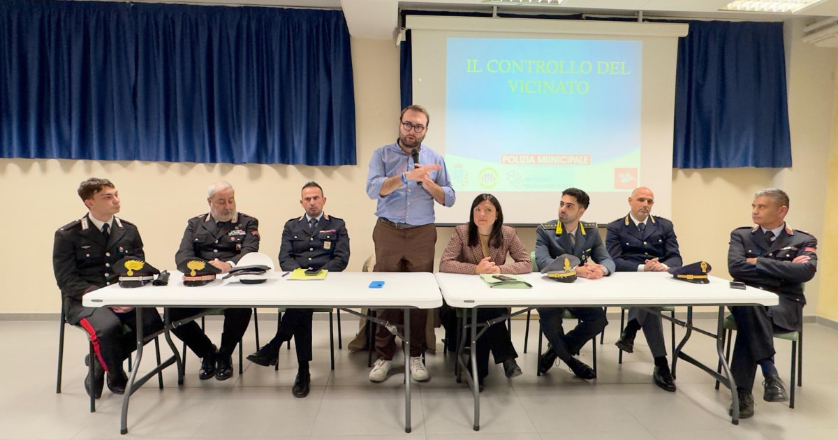 Controllo del vicinato tavolo Ponzano