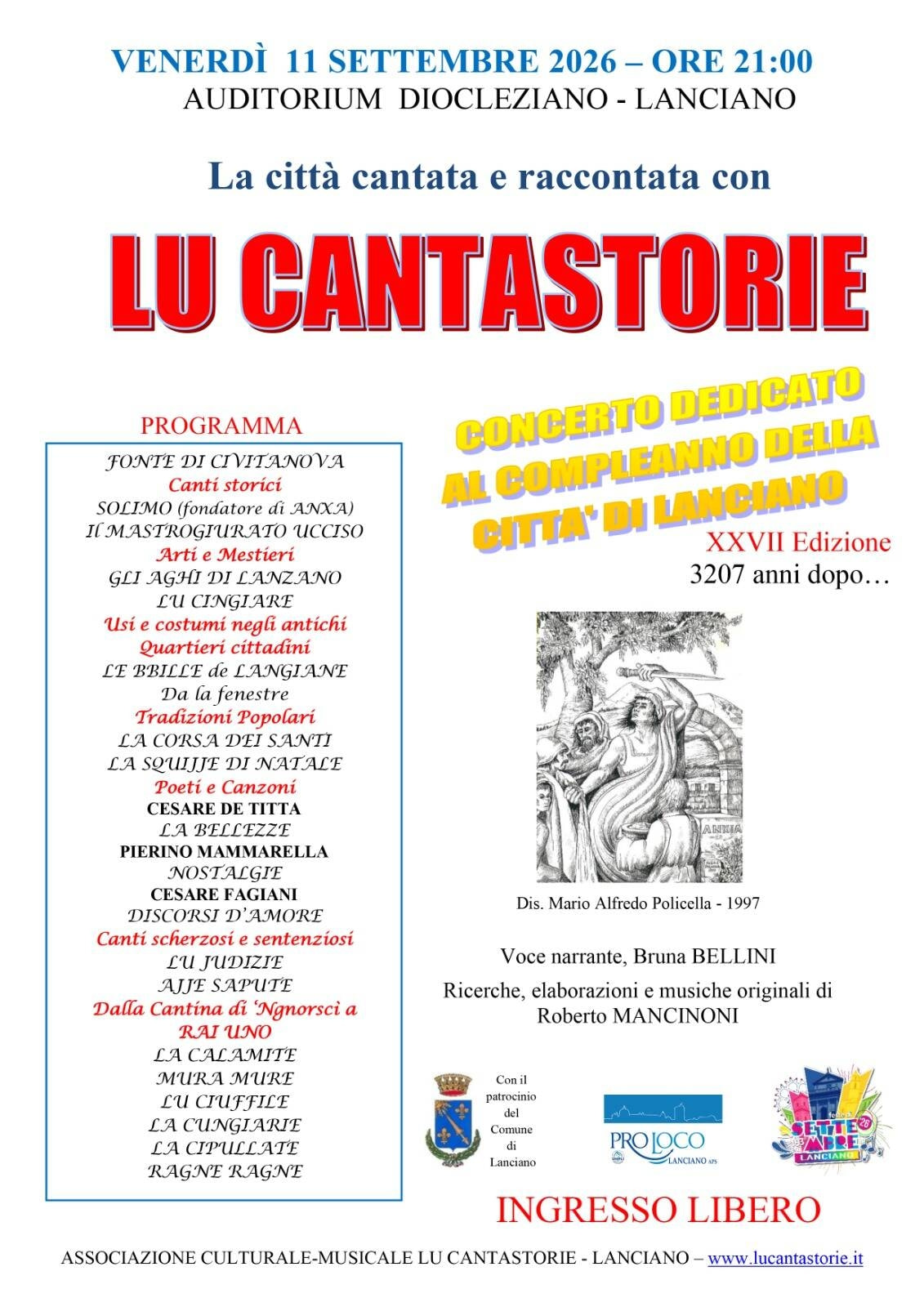 Locandina evento