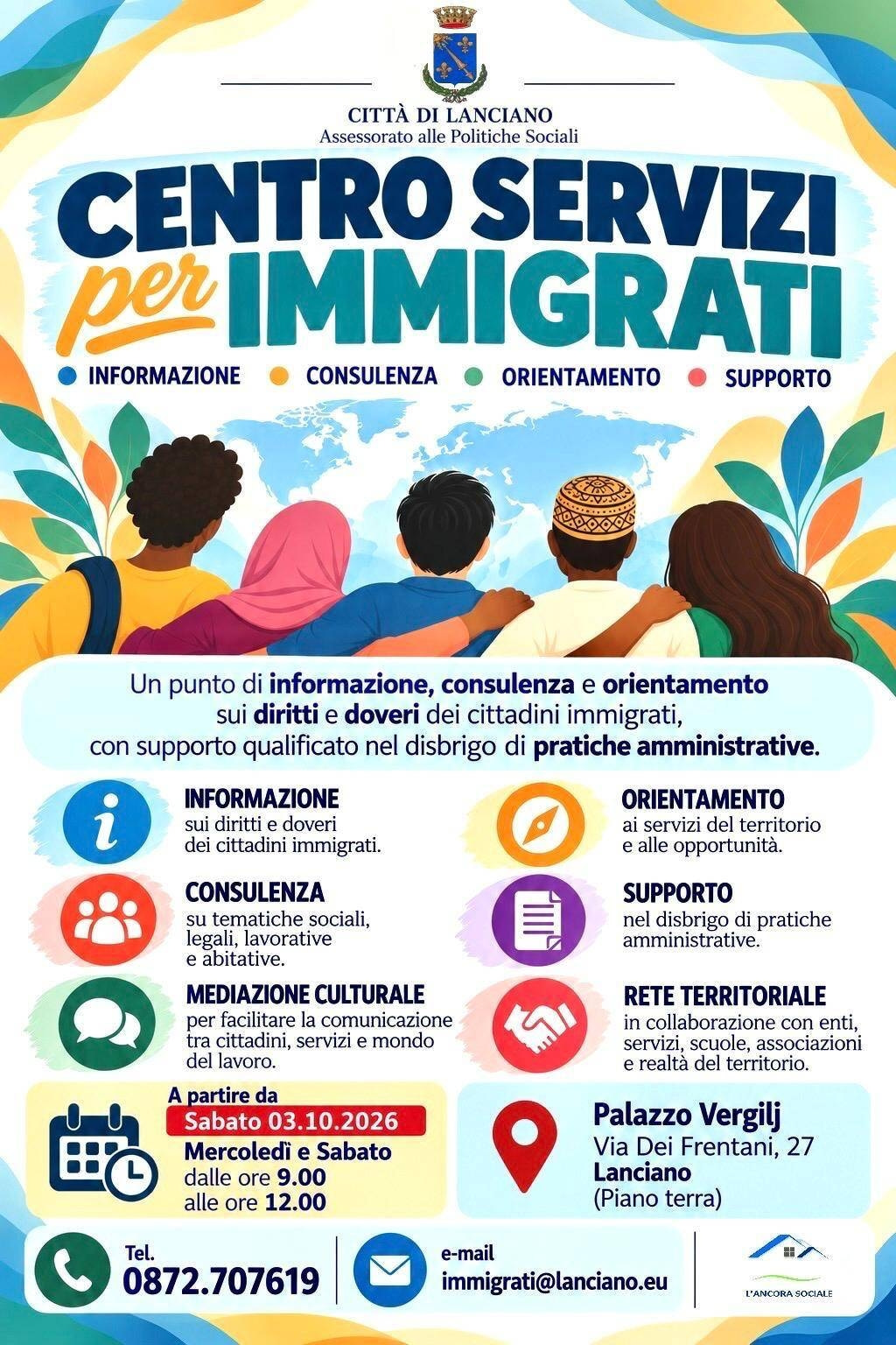 Locandina apertura Centro