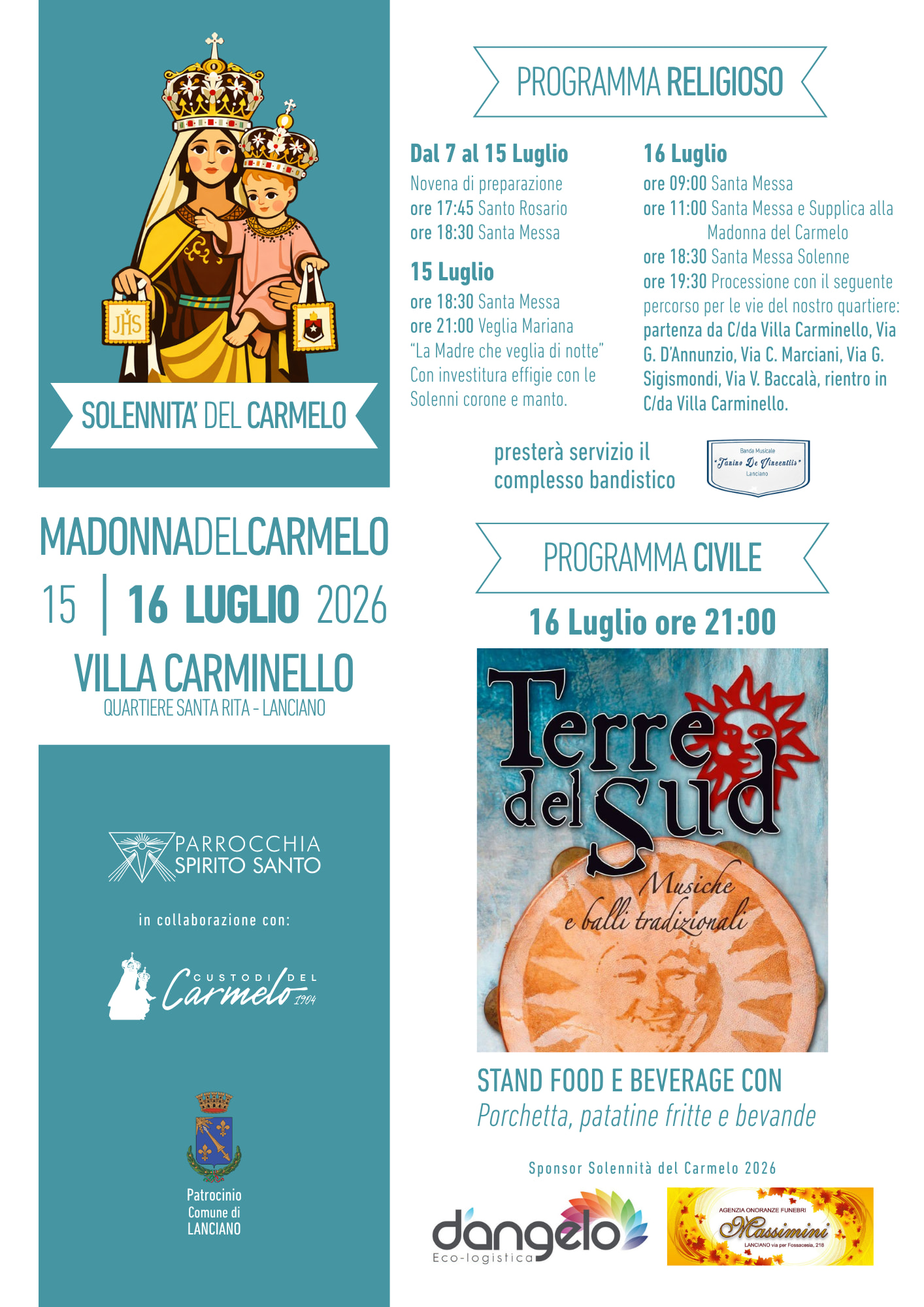 Locandina evento