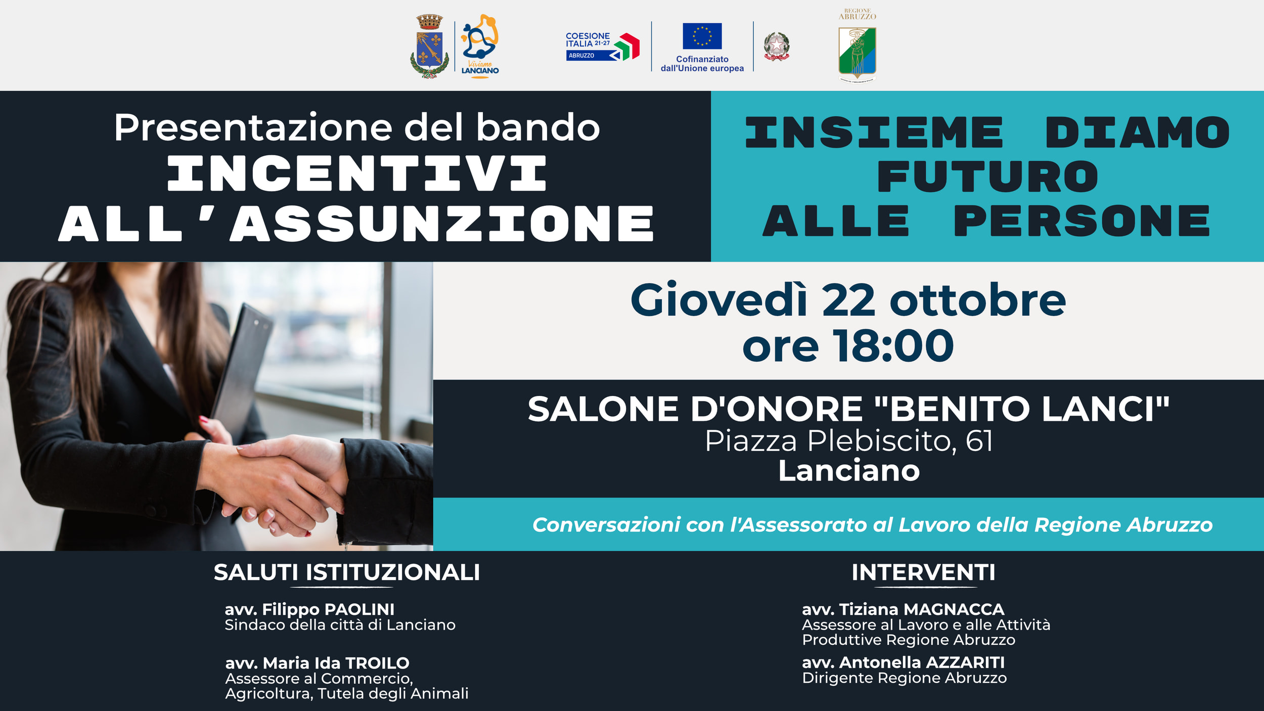 Locandina dell'evento