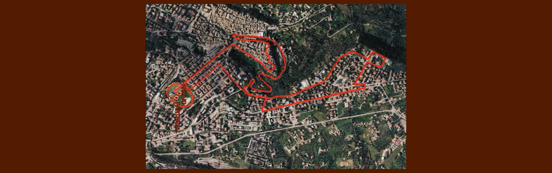 Mappa dell'evento