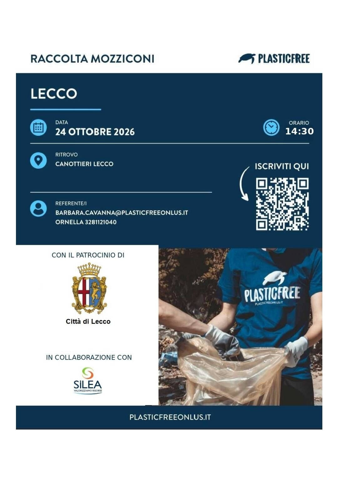 24 ottobre ore 14.30 parchetto lungolario isonzo