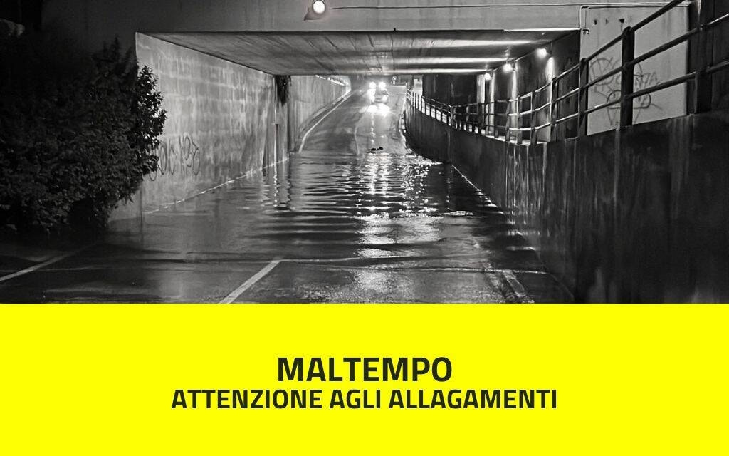 Immagine: Allagamenti sottopasso