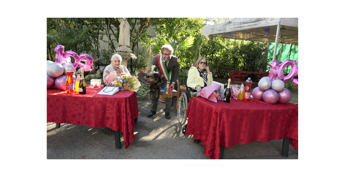Il sindaco Possamai festeggia i 103 anni di Maria Miria Meneguzzo e i 105 di Plinia Castopoli