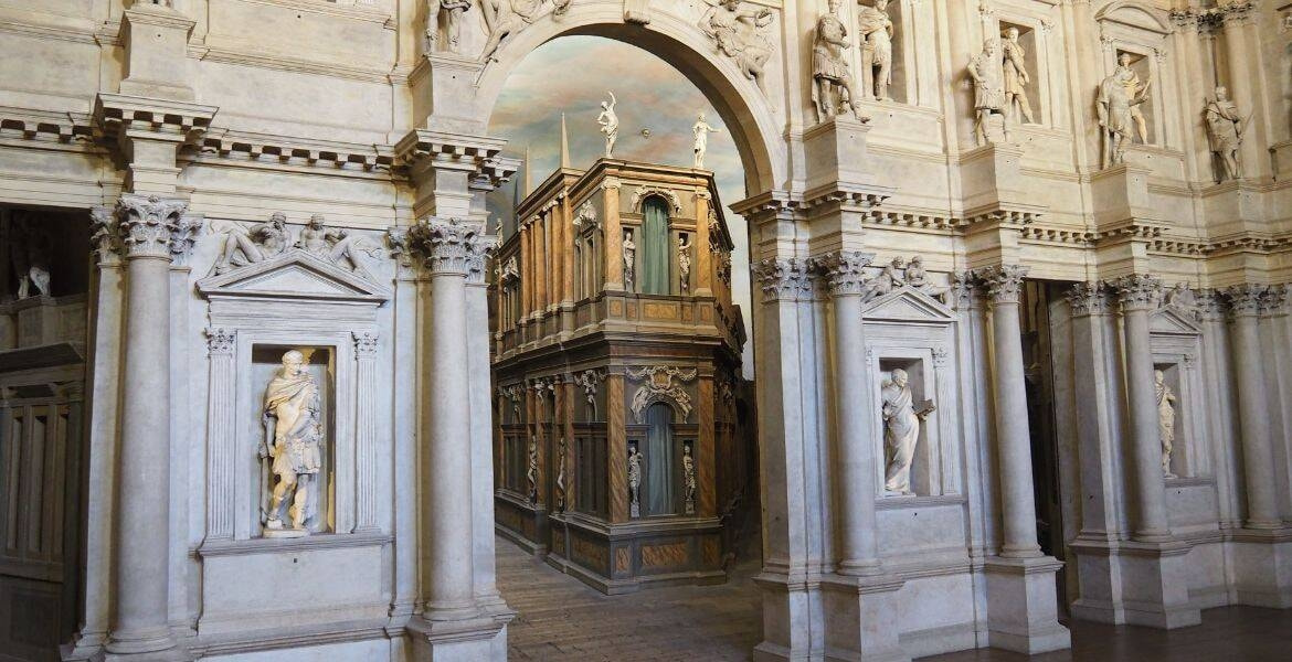 Immagine: Interno Teatro Olimpico