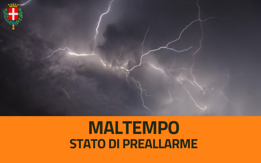 Immagine: Maltempo arancione preallarme