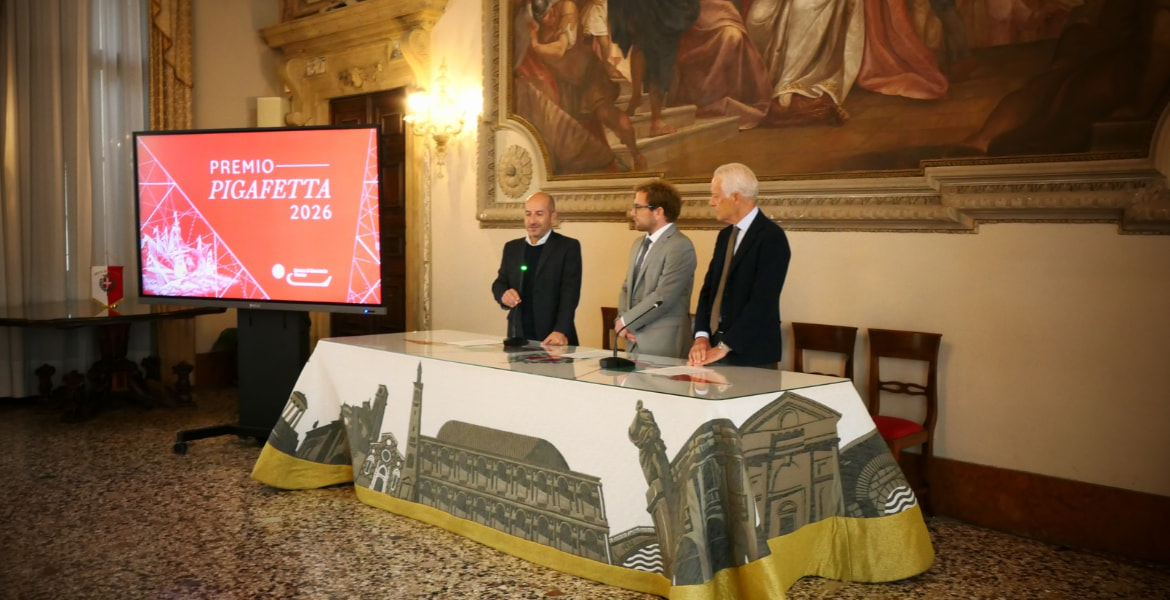 Premio Pigafetta 2026 per l’internazionalizzazione Presentazione a Palazzo Trrissino dell’edizione 2026 dell’evento