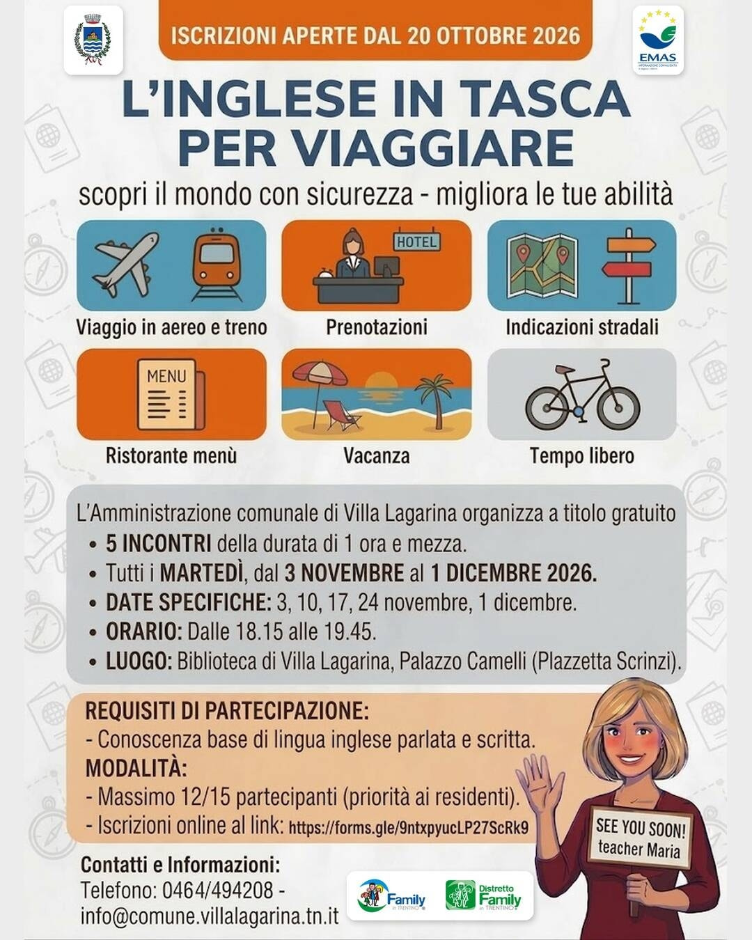 Inglese in tasca per viaggiare