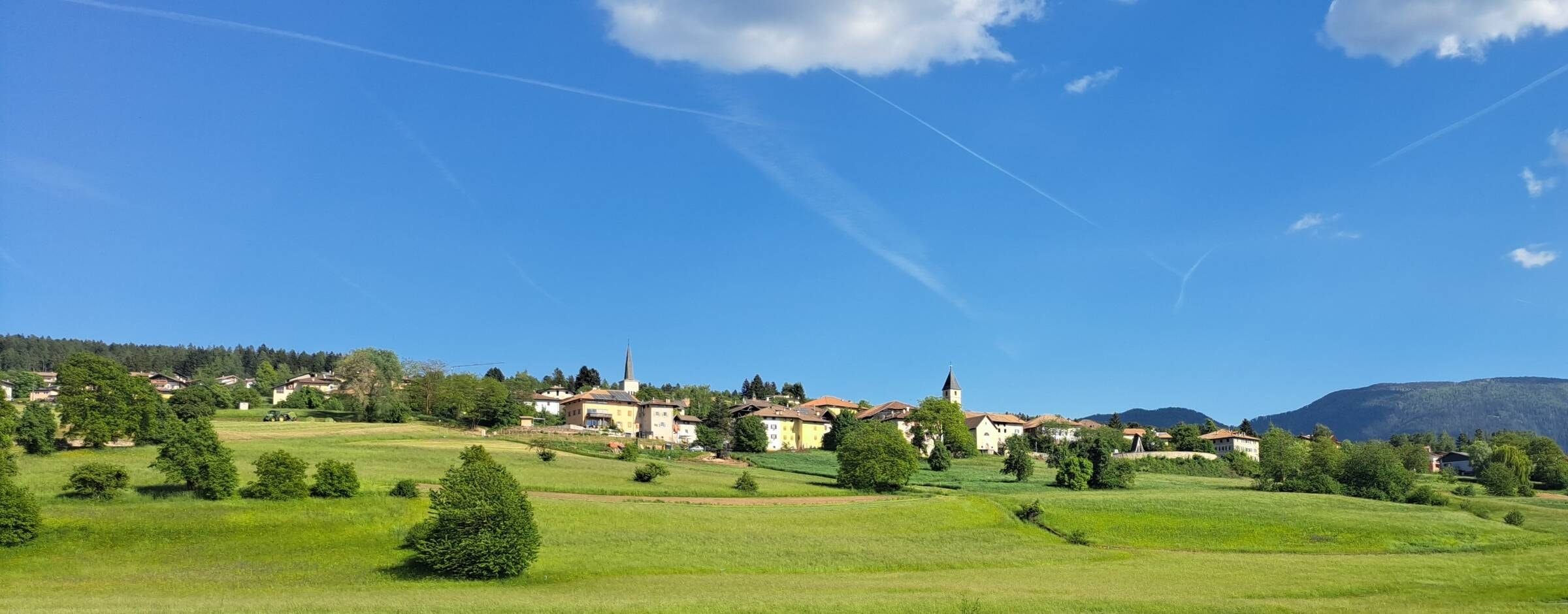 vista del paese da sarnonico