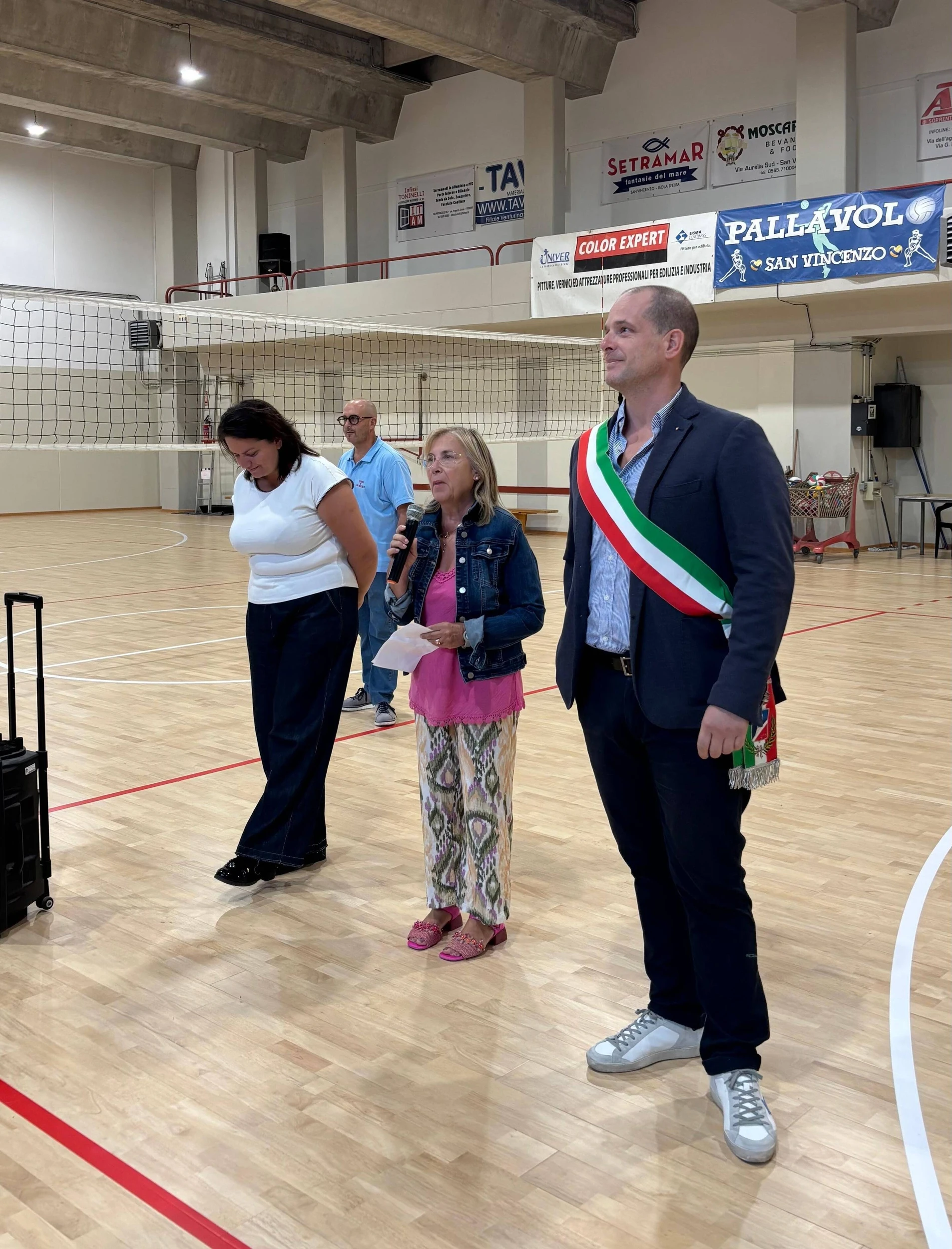 Inaugurazione della palestra Rodari