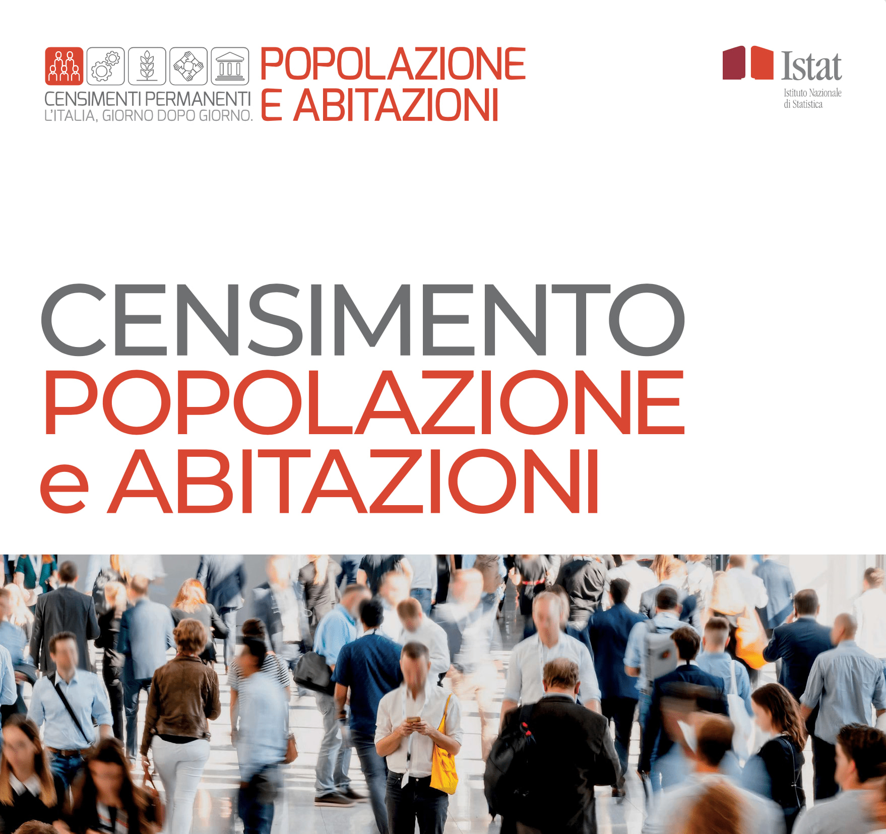 Logo del censimento permanente popolazione e abitazioni