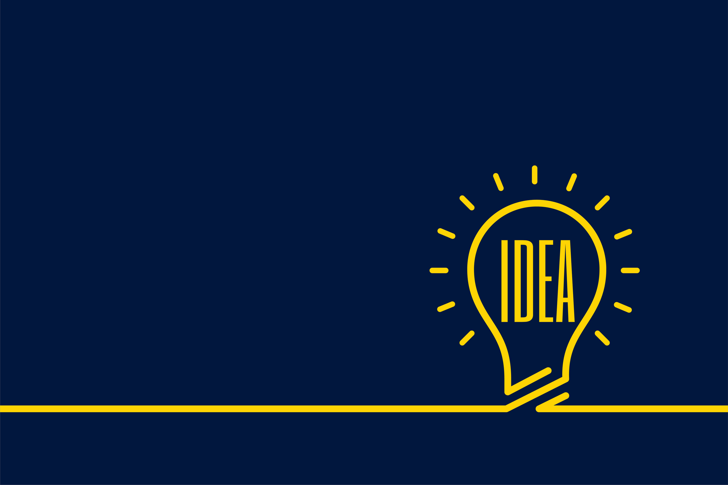 lampadina con scritto idea