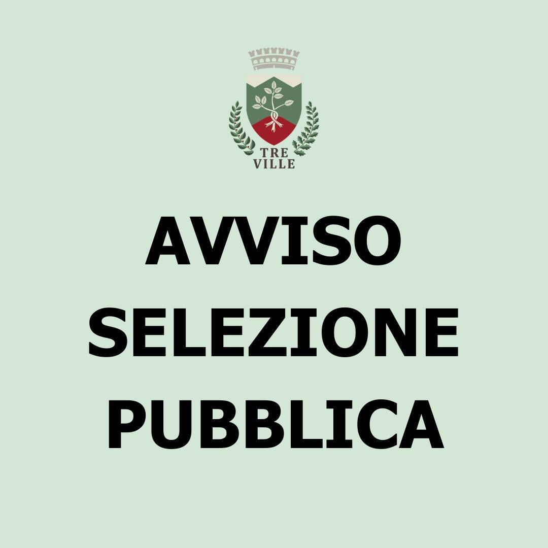 Avviso di selezione pubblica