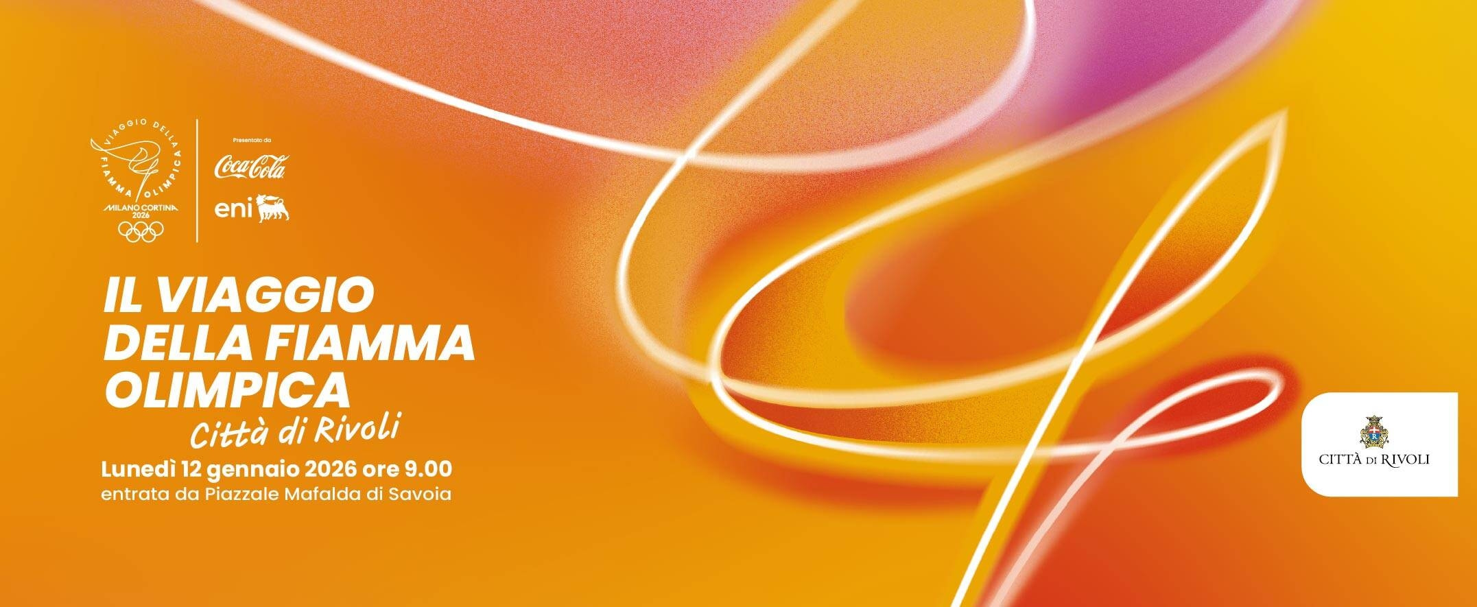 Passaggio della Fiamma Olimpica Milano Cortina 2026 a Rivoli / Eventi ...