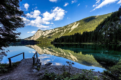 Lago di Tovel (Val di Non, Parco Naturale Adamello Brenta)