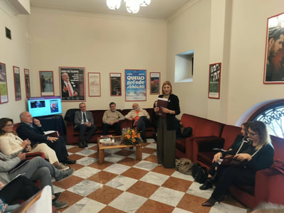 Un momento della conferenza stampa