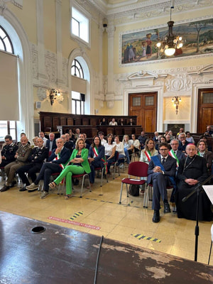 Foto di un momento della cerimonia