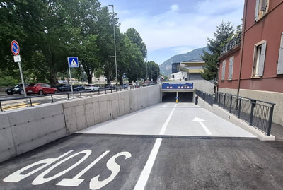 Ingresso parcheggio