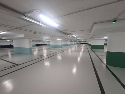 Interno parcheggio
