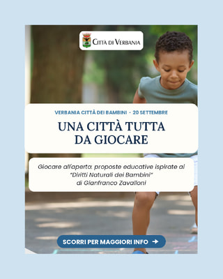 Un volantino segnala i prossimi eventi in calendario
