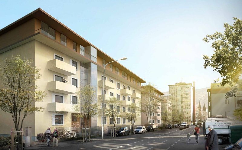 Riqualificazione energetica del complesso residenziale in via Parma 63-75