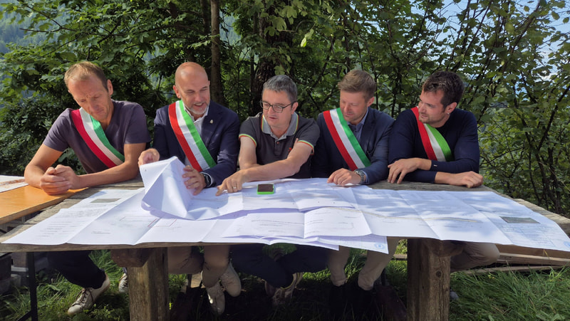Strade più sicure per valorizzare i borghi: partiti i lavori in Valle dei Mòcheni Strade più sicure per valorizzare i borghi: partiti i lavori in Valle dei Mòcheni