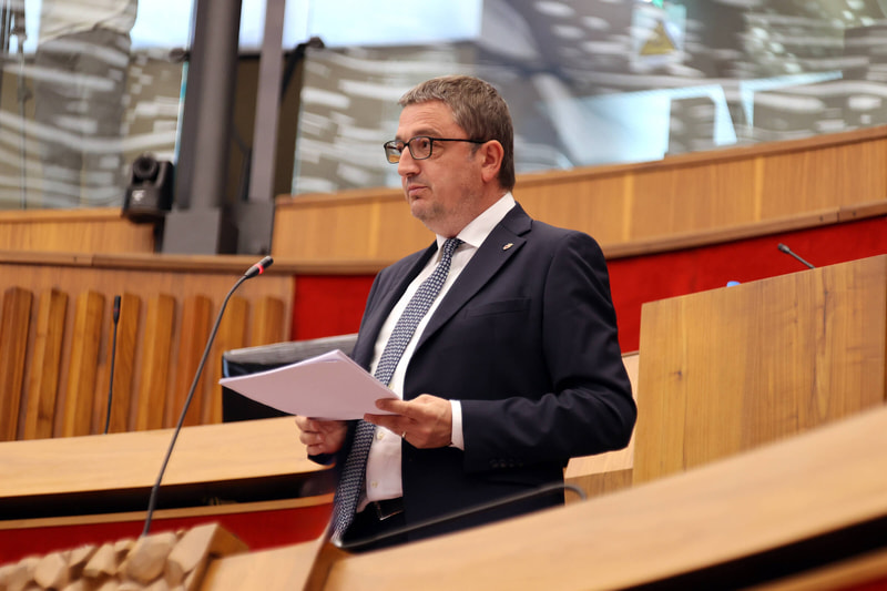 Assestamento di bilancio: la relazione del presidente Fugatti Assestamento di bilancio: la relazione del presidente Fugatti