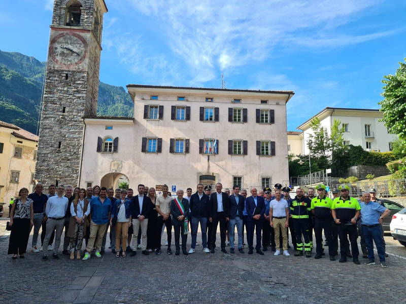 La Giunta provinciale riunita nel Comune di Borgo Chiese La Giunta provinciale riunita nel Comune di Borgo Chiese
