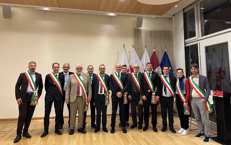 Delegazione della Comunità Alta Valsugana e Bersntol in visita a Bruxelles