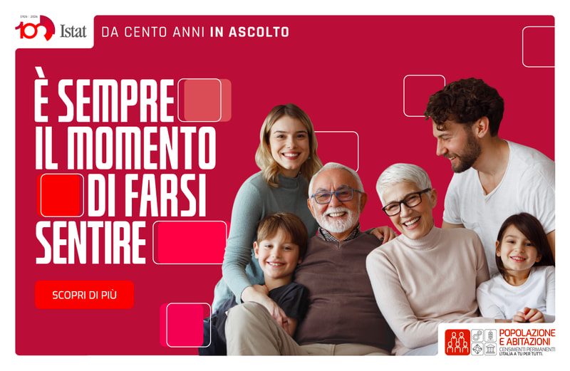 Banner dell'ISTAT per il censimento 2026