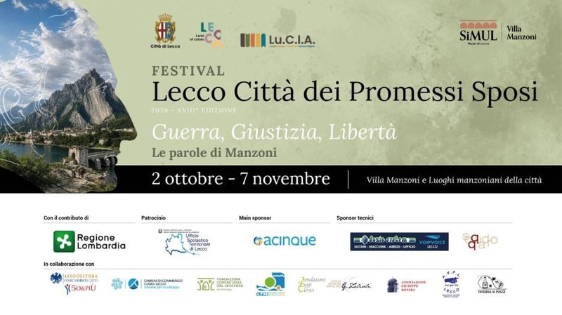 Festival Lecco Città dei Promessi Sposi: XVIII°edizione