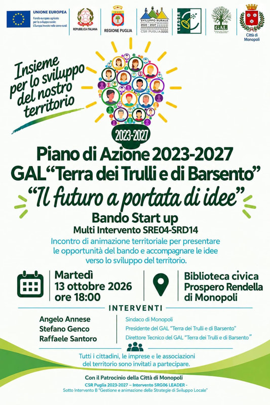 "Il futuro a portata di idee", incontro pubblico per l'avvio di start-up