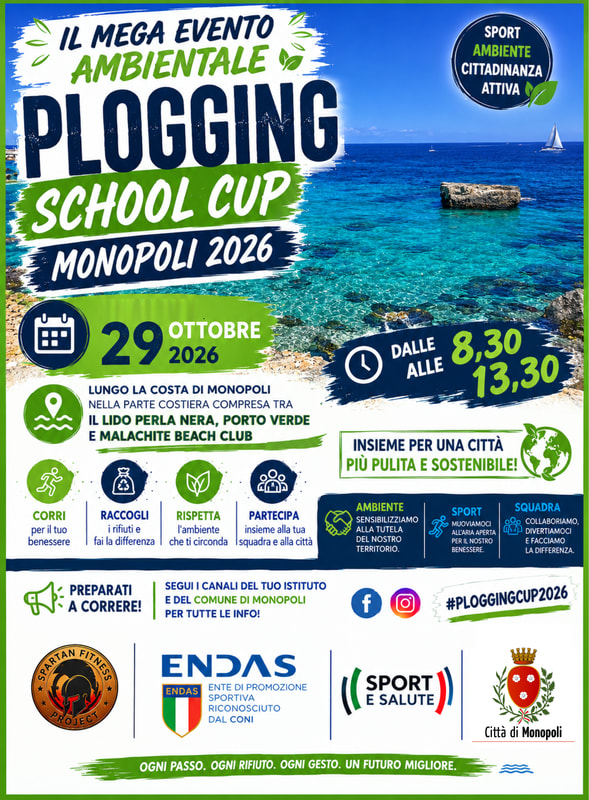 Plogging School Cup: sport, ambiente e educazione civica