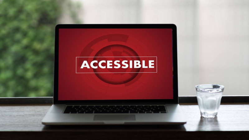 Computer con una schermata di allerta per l'accesso 