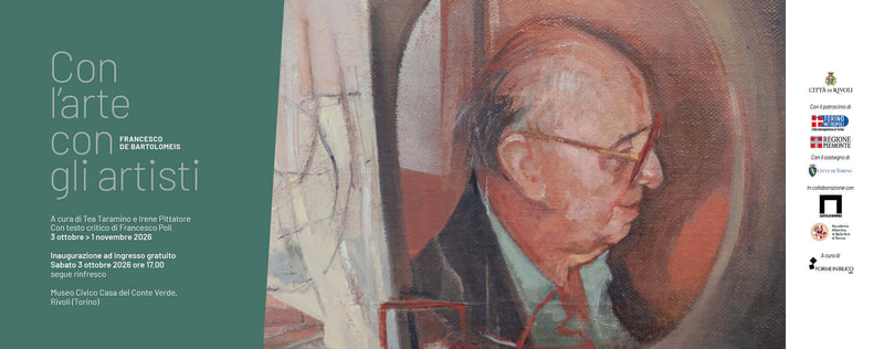 "Con l'arte con gli artisti": Francesco De Bartolomeis in mostra alla Casa del Conte Verde