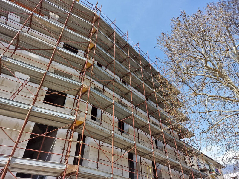 edificio in ristrutturazione