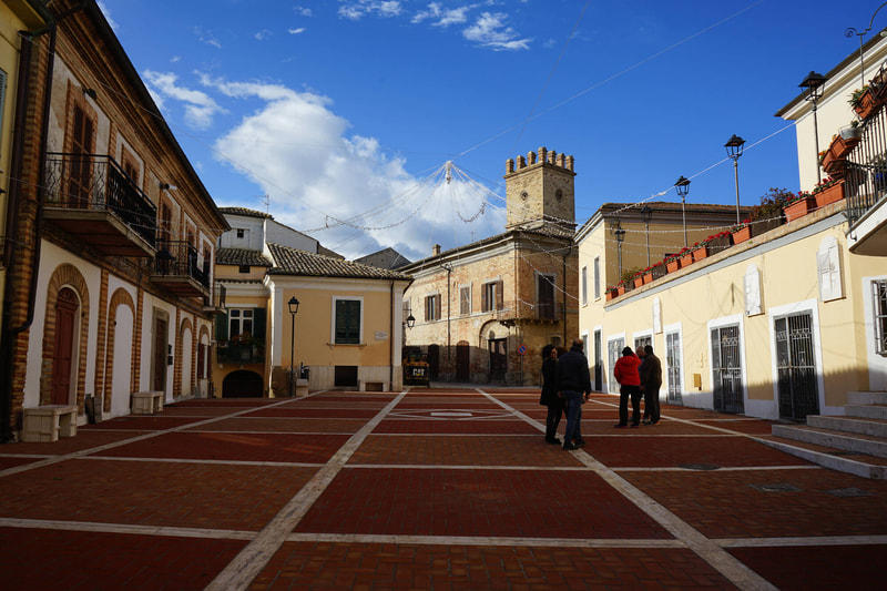 Veduta di Piazza D'Albenzio