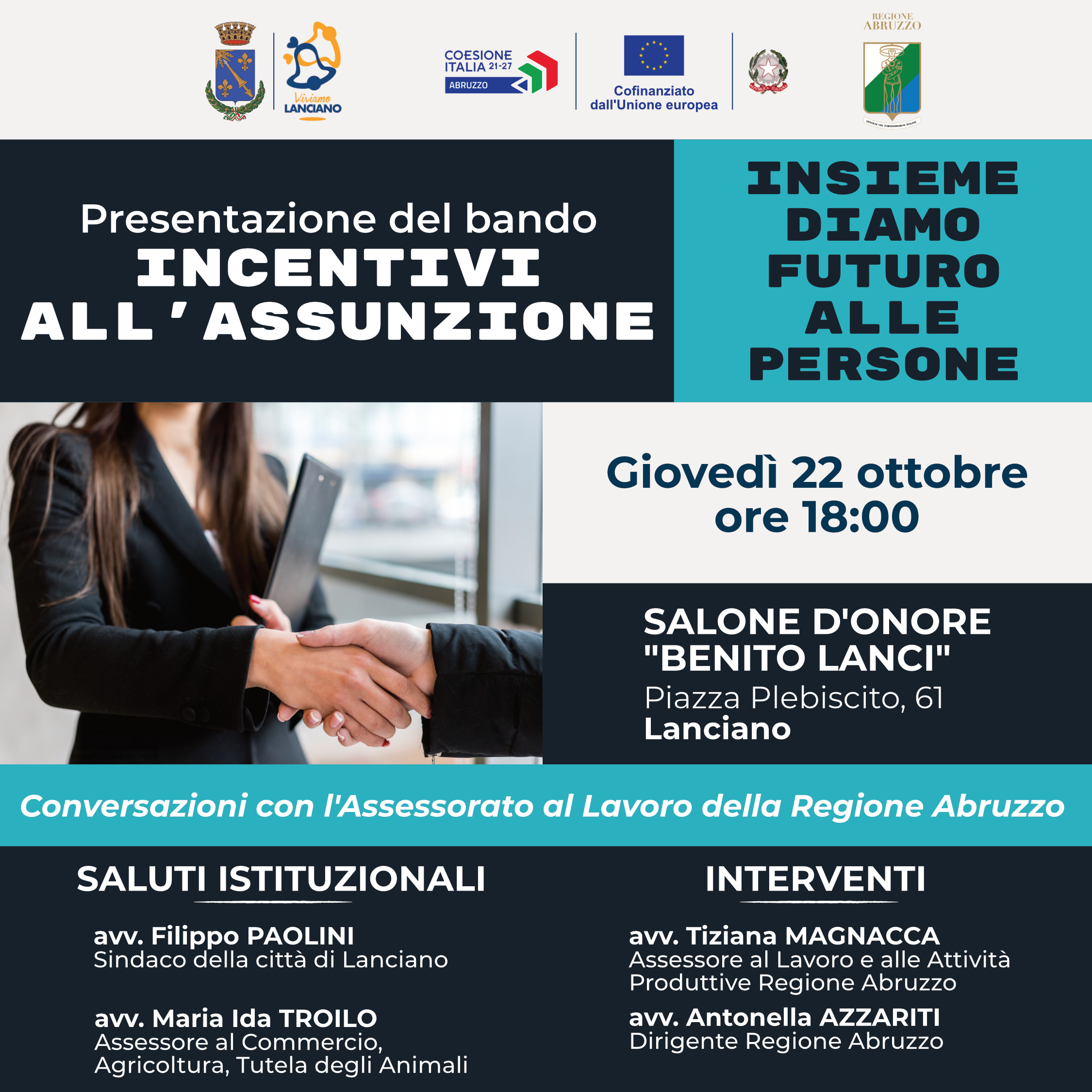 Locandina dell'evento