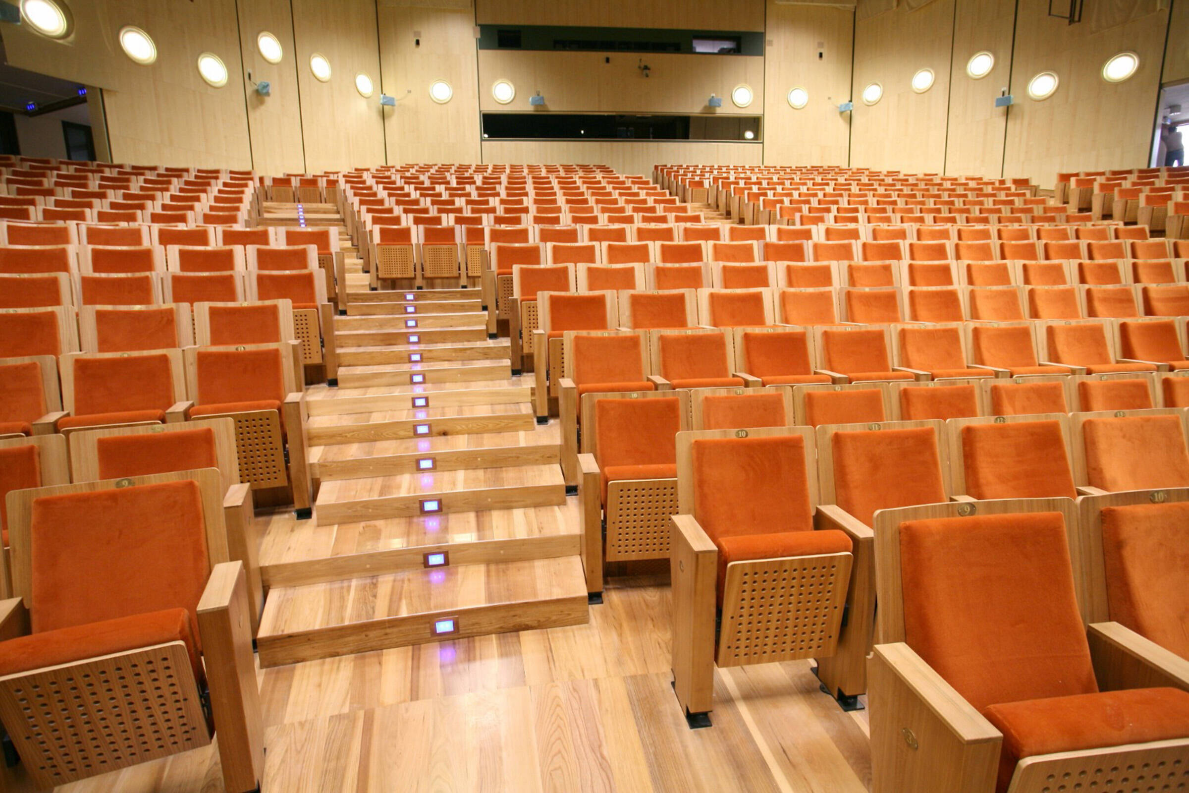 Sala del teatro auditorium Santa Chiara